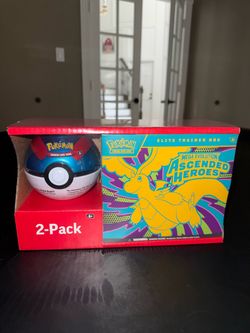 Pokemon Ascended Heroes ETB plus Pokeball