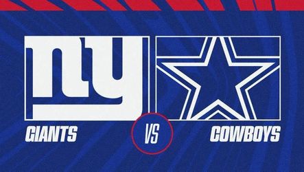 GIANTS AT COWBOYS