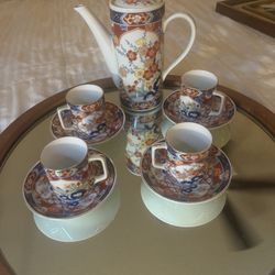 Vintage Imari Tea Set