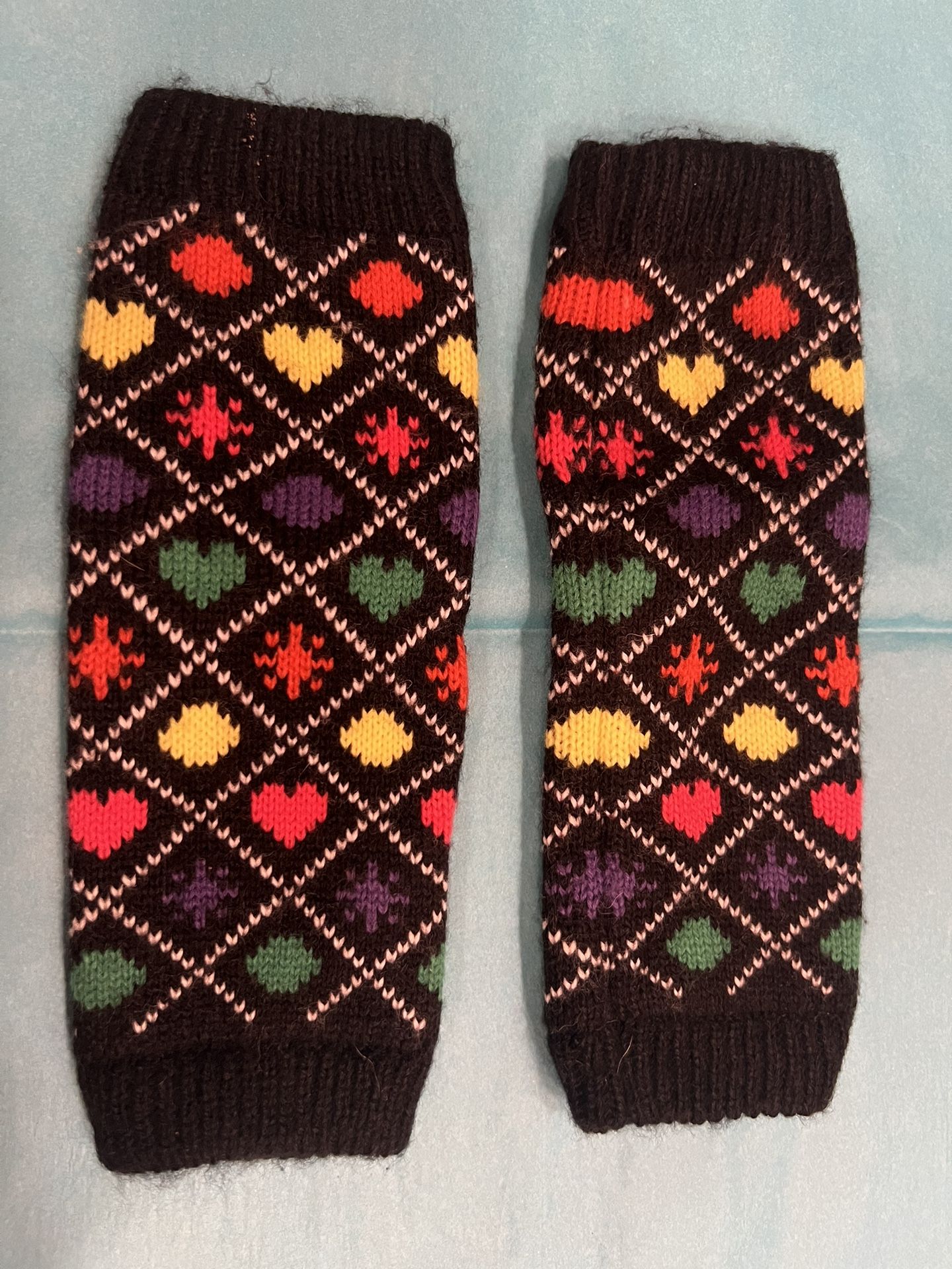 Rainbow Arm warmers