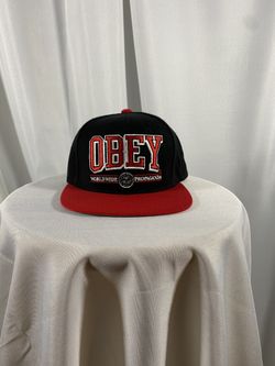 OBEY flat lid hat, $10!