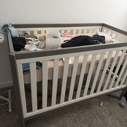 Crib And Mattress