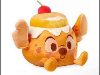 Disney Parks Pancake Plush Toy – Cute Dessert Character Plush Pillow with tag