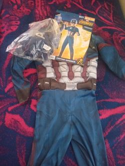 Custon capitan America size 8-10
