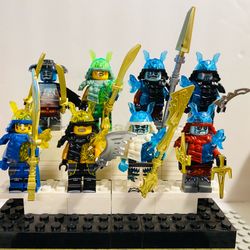 Super Ninjas Minifigures Army | New Custom LEGO Compatible Toys