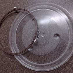 PLATE 🍽️. CARROUSEL.  MICROWAVE.  $3