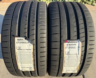 BRAND NEW 275/30ZR20 Yokohama ADVAN Sport V107 Tires 275-30-20 275 30 20 Like Michelin Pilot 4S! $199 EACH