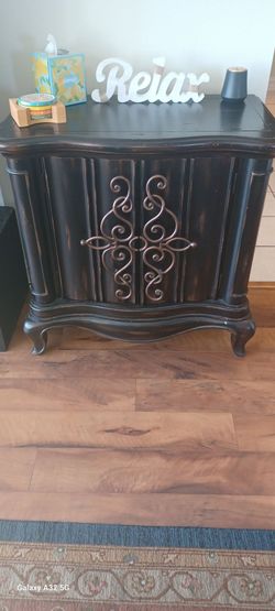 Accents by Hooker 2 door wooden  storage $300obo