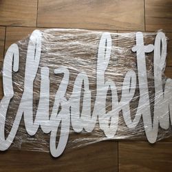 Custom Name Wood Sign 