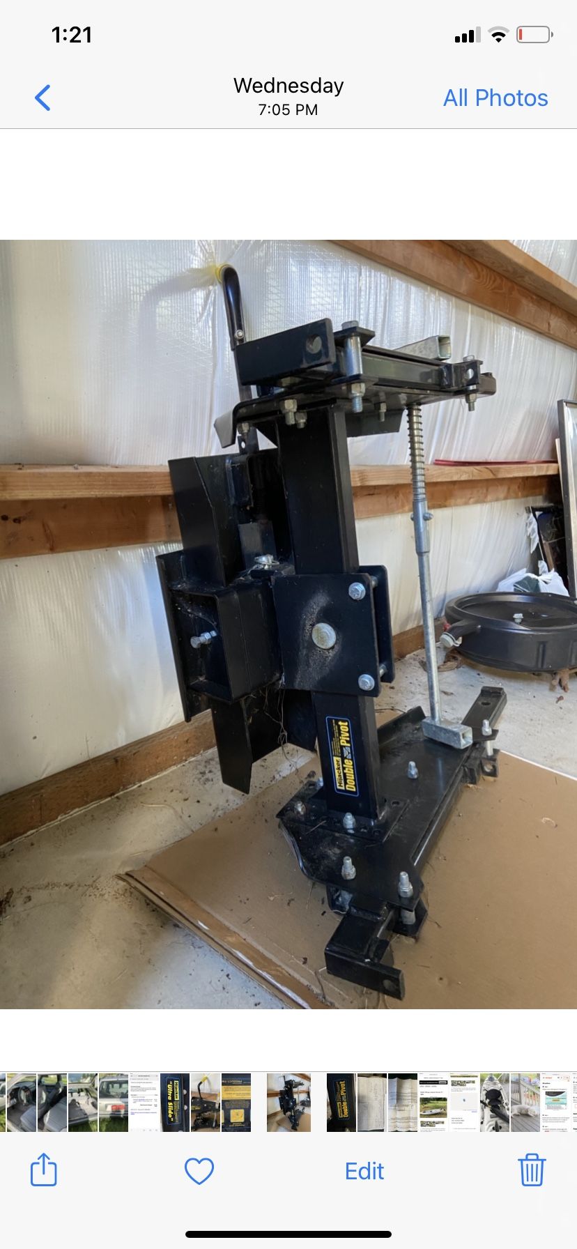 Hijacker double slide fifth wheel hitch