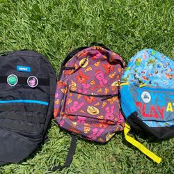 3 Backpacks 