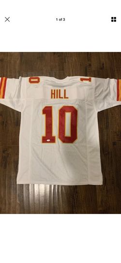 Tyrek Hill Kansas City Chiefs Signed Autographed Jersey Size JSA Super Bowl