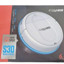 CLEAN Robot S30 Ultrathin Electric Sweeper 3-n-1 Intelligent Cleaning Device Designed For Hard Floors