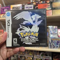 Pokemon Black Complete In Box Nintendo DS 