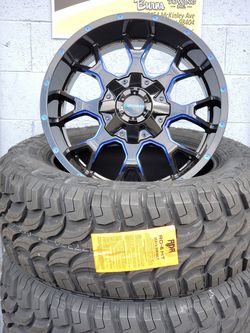 MAYHEM 20X10 6 LUG M/T35X12.5R20!!!!!!
