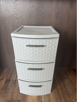 Sterilite 3 Drawer Weave Tower