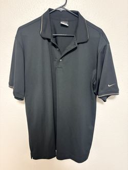 Vintage Nike Gold Black Gold Polo Shirt Size Large