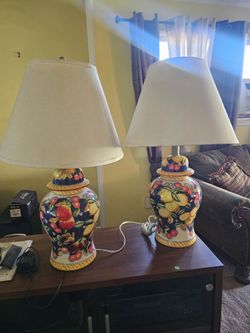2 Amalfi Lamps