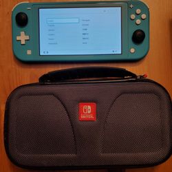 Nintendo Switch Lite (Turquoise) Bundle