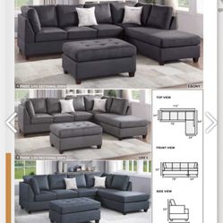 Sectional Sofa Set 
