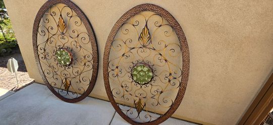Two each Terrific Large Wall Hangings 40" x 58"