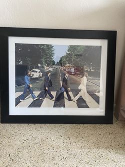 The Beatles Abbey Road framed print