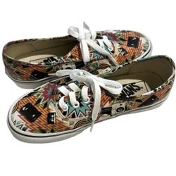 VANS Authentic Boom Box Mixtape Retro Cassette City Skate Shoe Women 6.5 Men 5