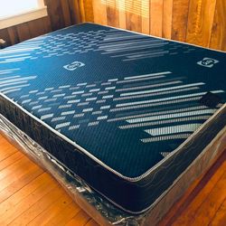 Queen size mattress 10”thick brand New Delivery 🚚 available