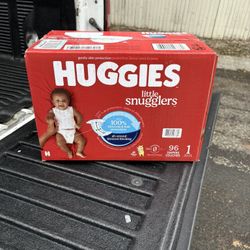 Huggies Little Snugglers Size 1 Diapers 96ct