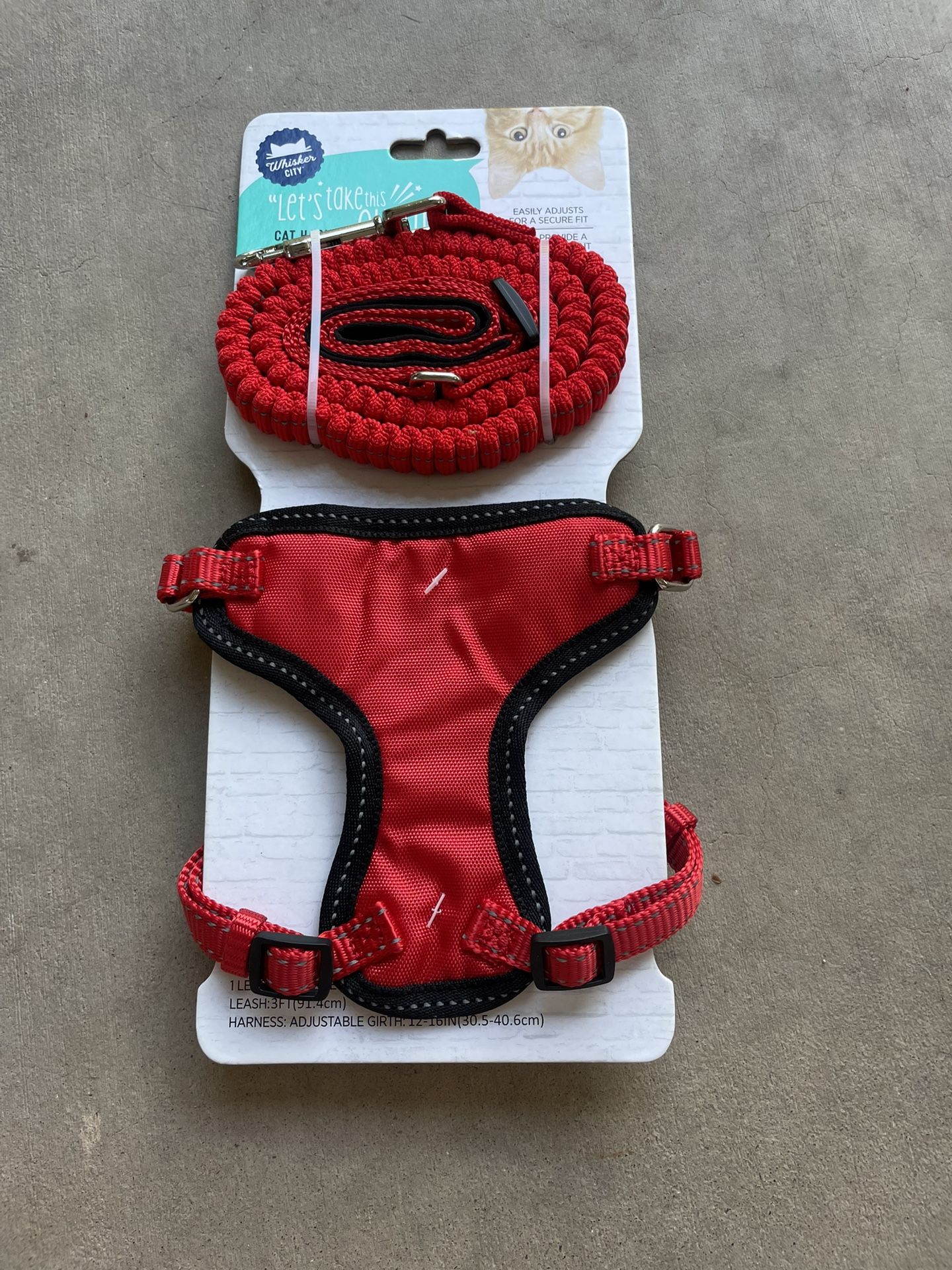 Red Cat Harness