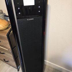 Fluance FiTSD600 2.1 Tower Speaker System – iPod/iPhone Dock, AUX, AM/FM Radio