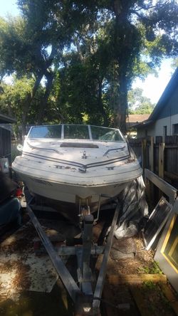 Complete Boat windshield and frame