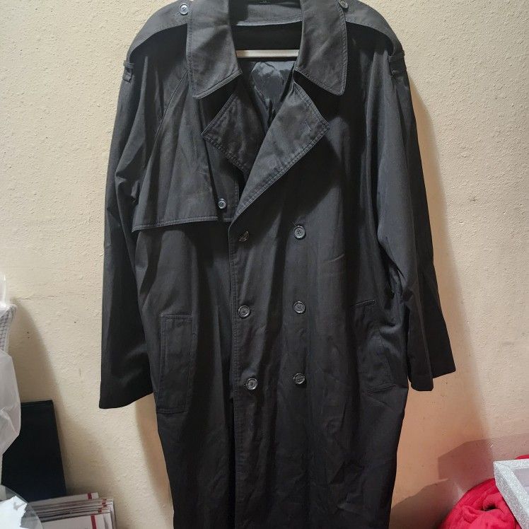 Men's Dress Coat Double Breasted Size 46 Excellent Condition