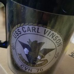 USS CARL VINSON COFFEE CUP