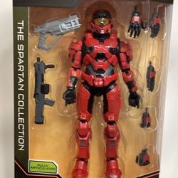 Halo Spartan MK VII Red Action Figure