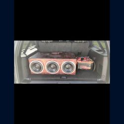 (3) 10" BLACK COIL ORION HCCA.