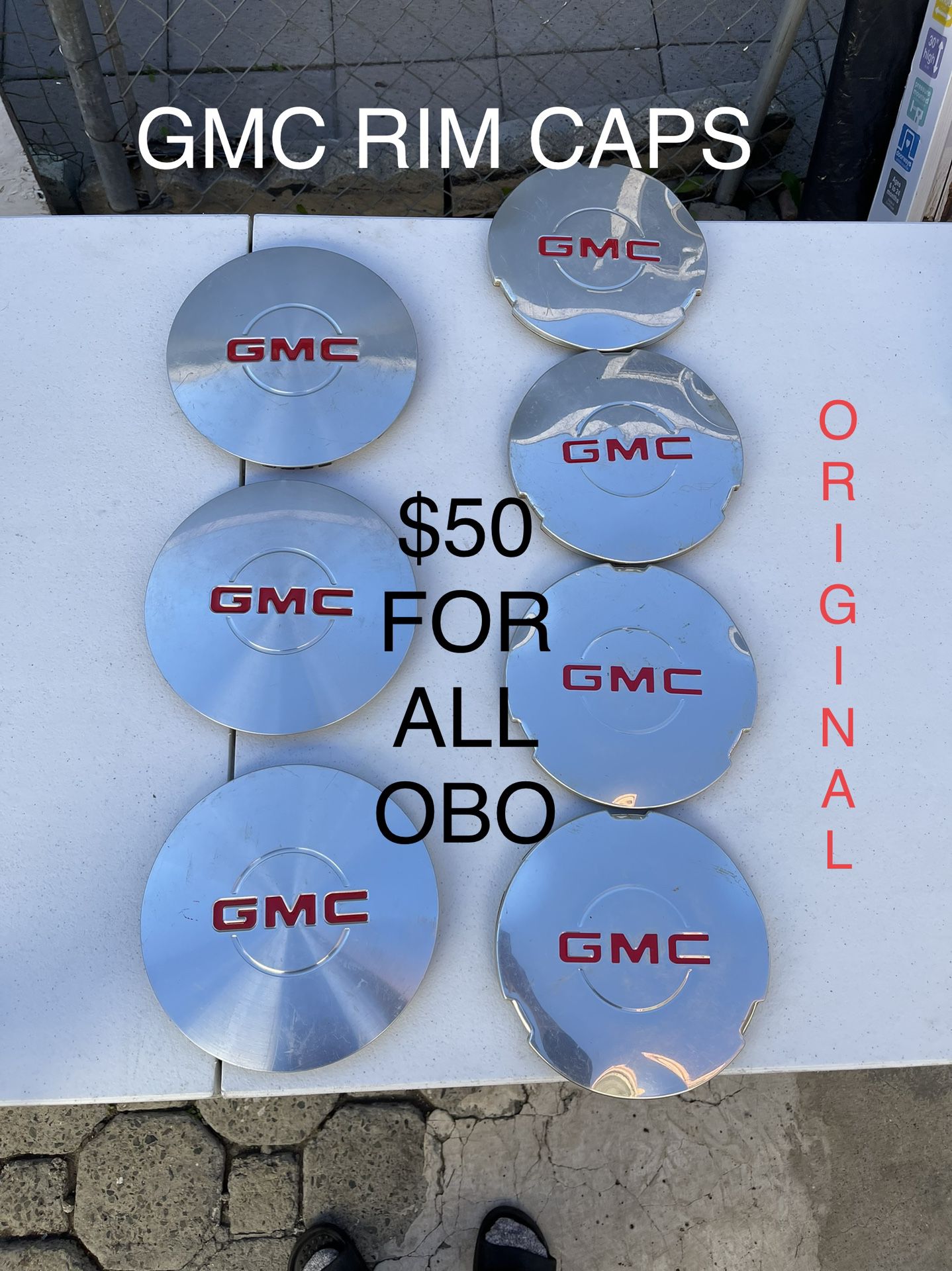 GMC Rim Caps