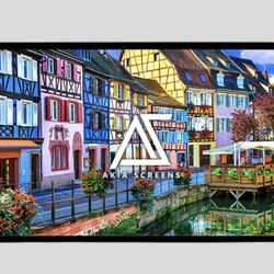 📽️ 100” Projector Screen – New in Box (AKIA)