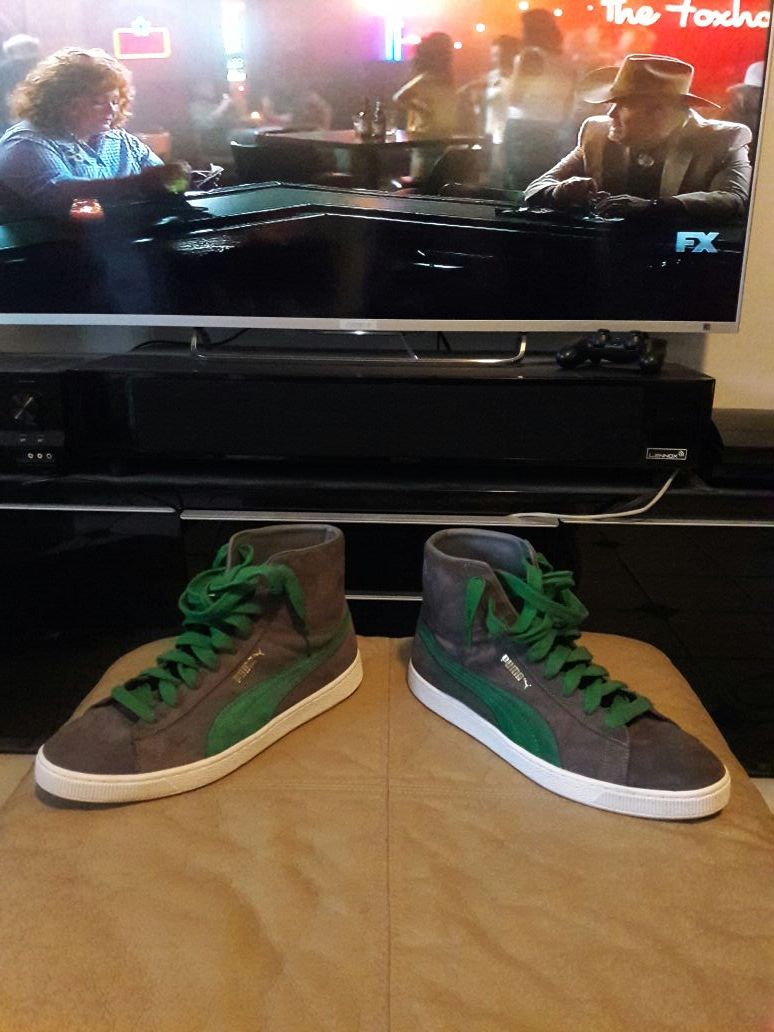 Puma FW15 Suede Mid Classic Sf5. Size 13