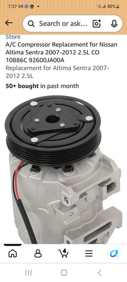 A c Compressor   nissan altima