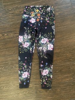 Gorgeous Vintage Floral Yoga Stretch Pants 