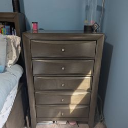 Remi Queen Bookcase Bed and Chest