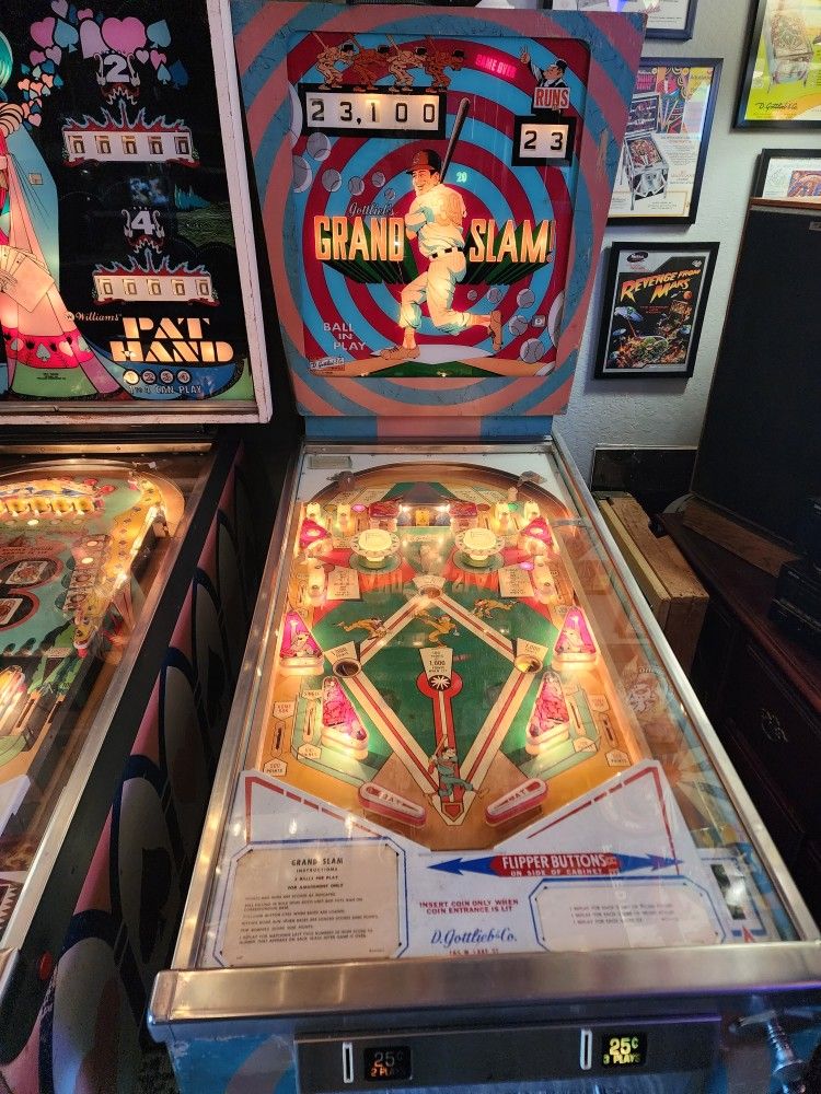 Gottleib Grand Slam (1972) Pinball Machine