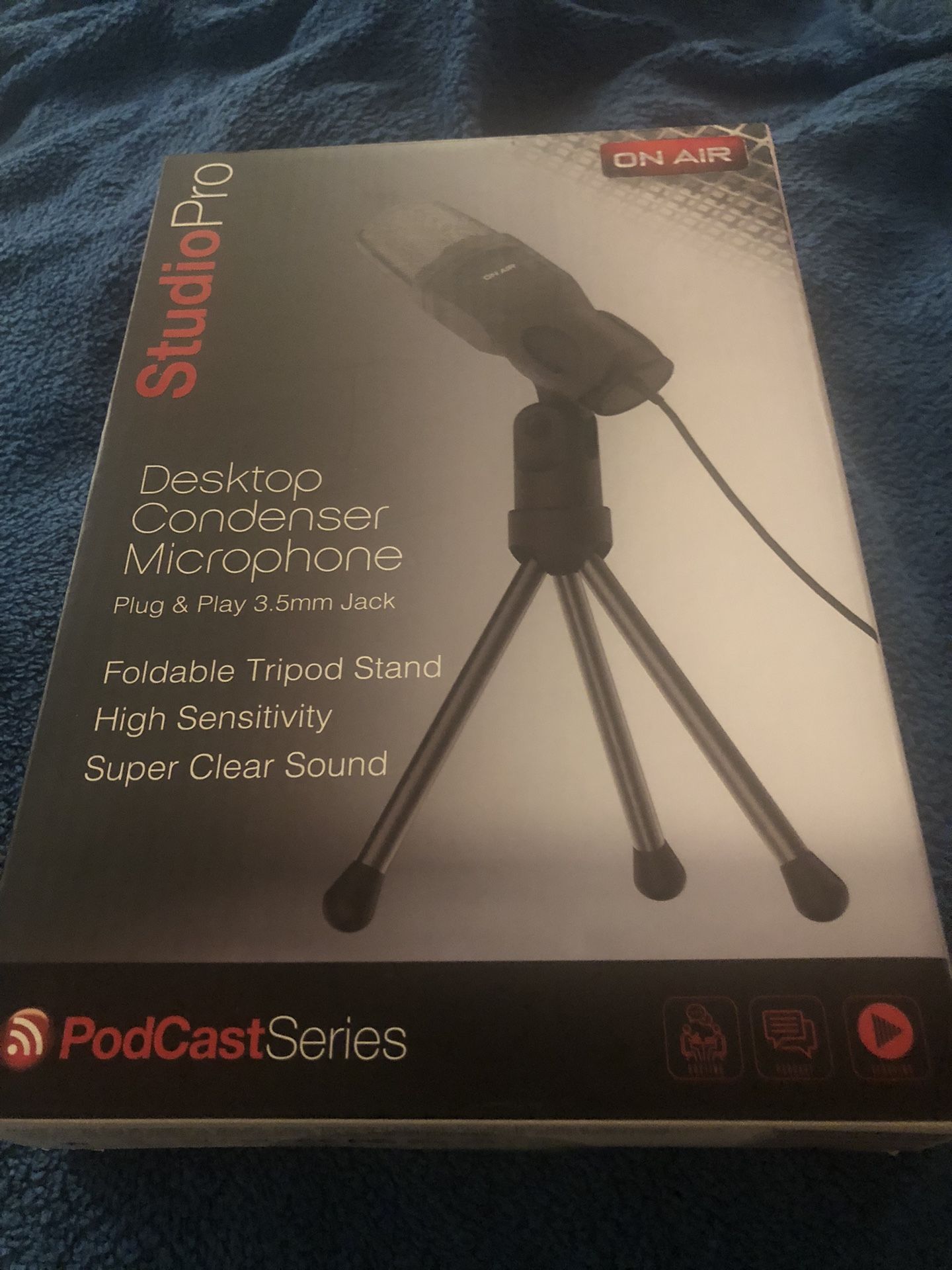 New Studio Pro Desktop Condenser Microphone