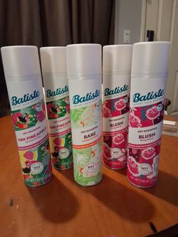 Batiste dry shampoos