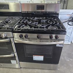 Frigidaire Stainless Steel Gas Range Stove Oven 