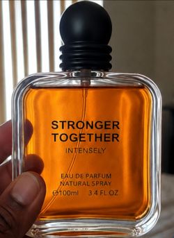 Stronger together intensely cologne