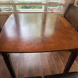 High Table And 4 Chairs 