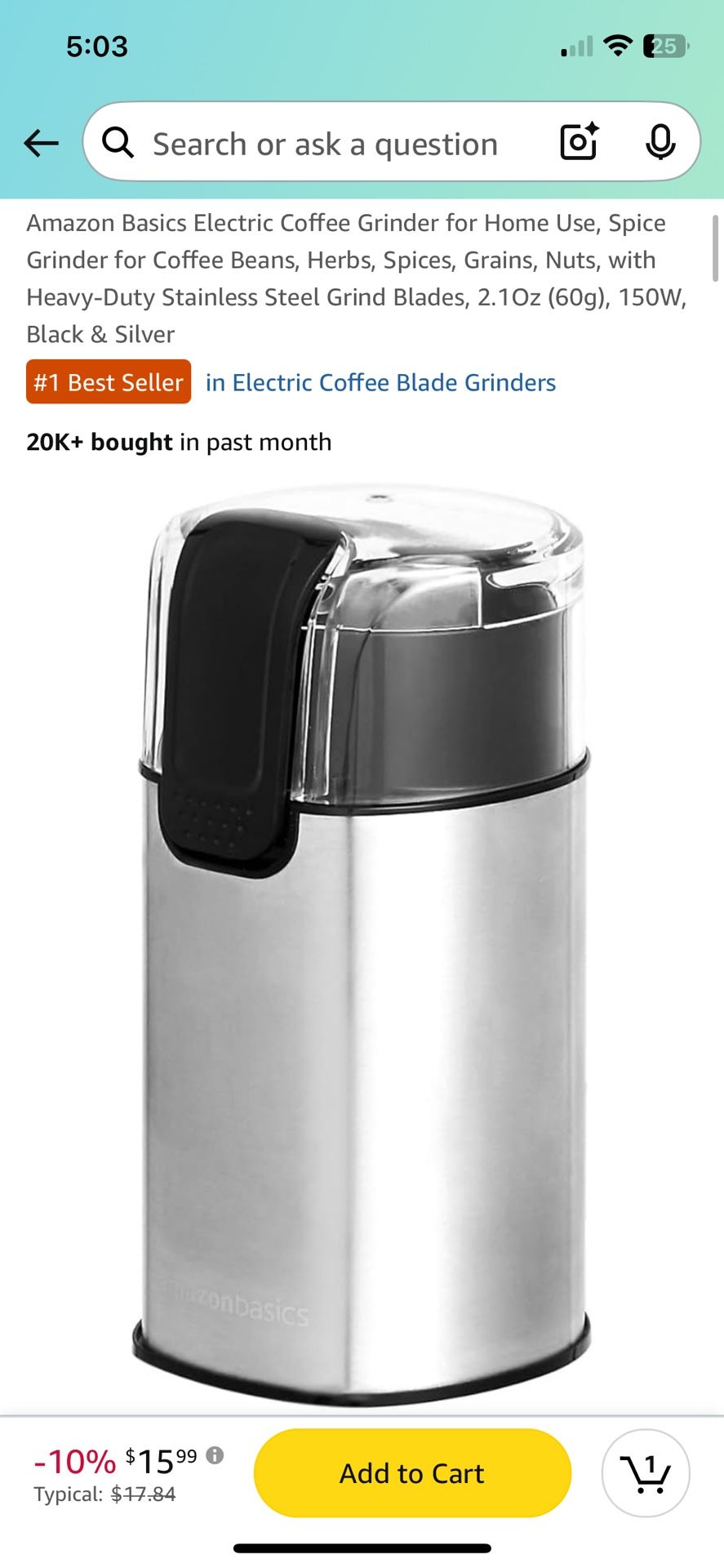 Coffee Bean Grinder