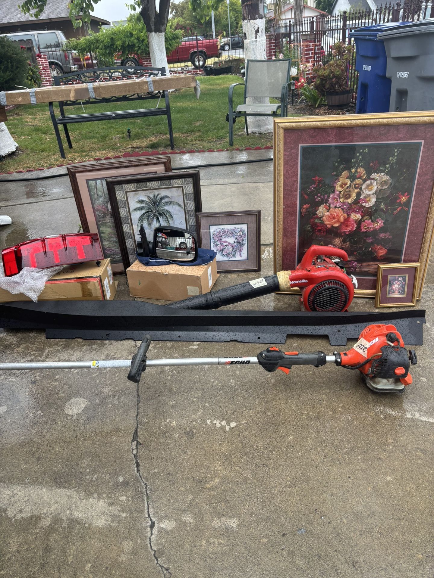 Hardware Items, Spoiler For Camero, & Paintings
